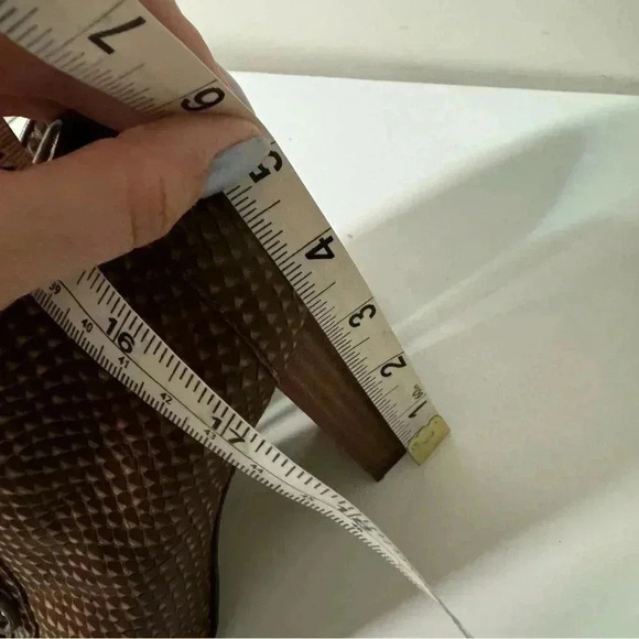 Kate spade lace up genuine leather  heel booties 7.5 - Picture 6 of 8